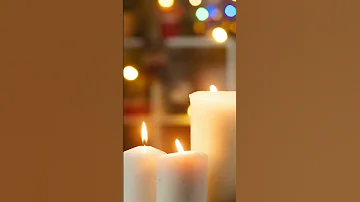 BURNING CHRISTMAS CANDLES-RELAXING CANDLE FLAMES - Relaxing music w/candles light,Christmas Ambience