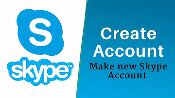 How to Make Skype Account in Laptop l Sign Up Skype.com
