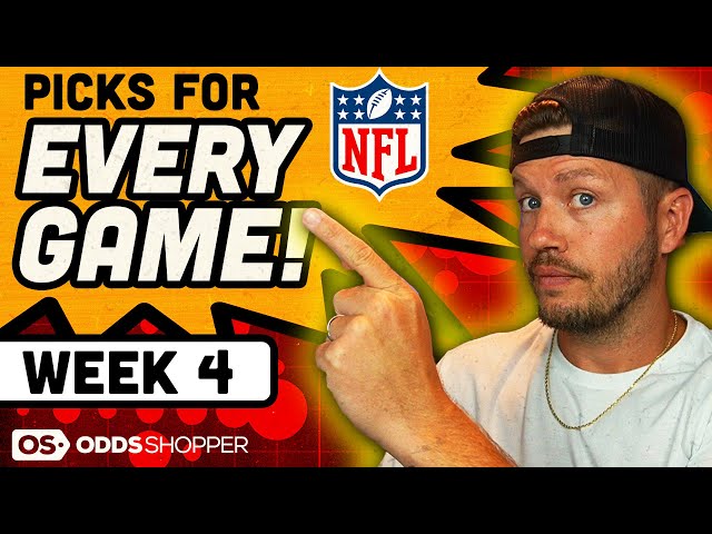 Week 4 NFL Picks & Predictions For EVERY Game 