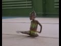 Аня Косцова, 4 года (в 2009 г.) Художественная гимнастика