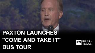 Paxton launches Come and Take It bus tour