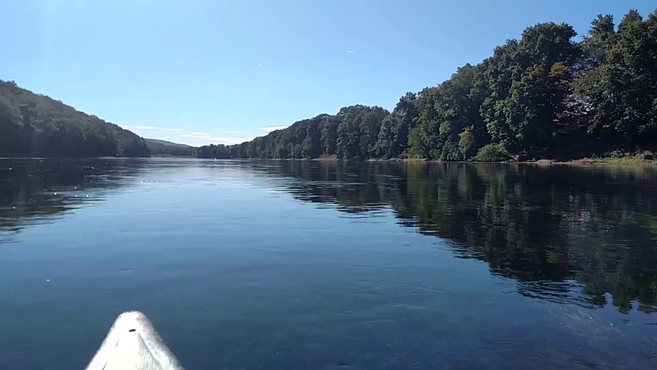 Canoeing on The Delaware Water Gap 2 YouTube