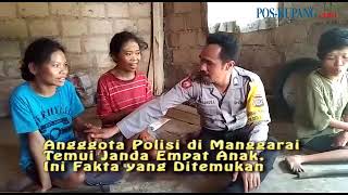 Anggota Polisi Polres Manggarai Temukan Fakta  Mengejutka di RUmah Janda Empat Anak, Apa Saja?