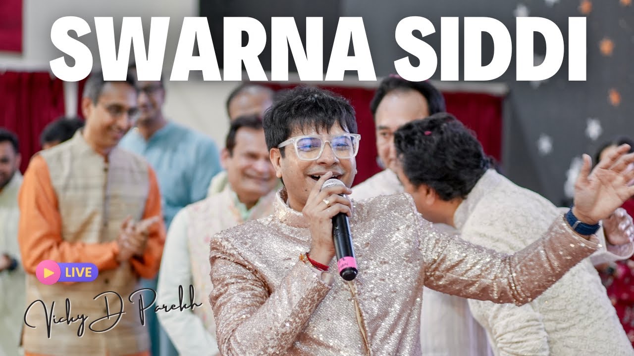 Swarna Siddi Function Highlights  Singer Vicky D Parekh  Live Swarna Sidhi Rituals Songs