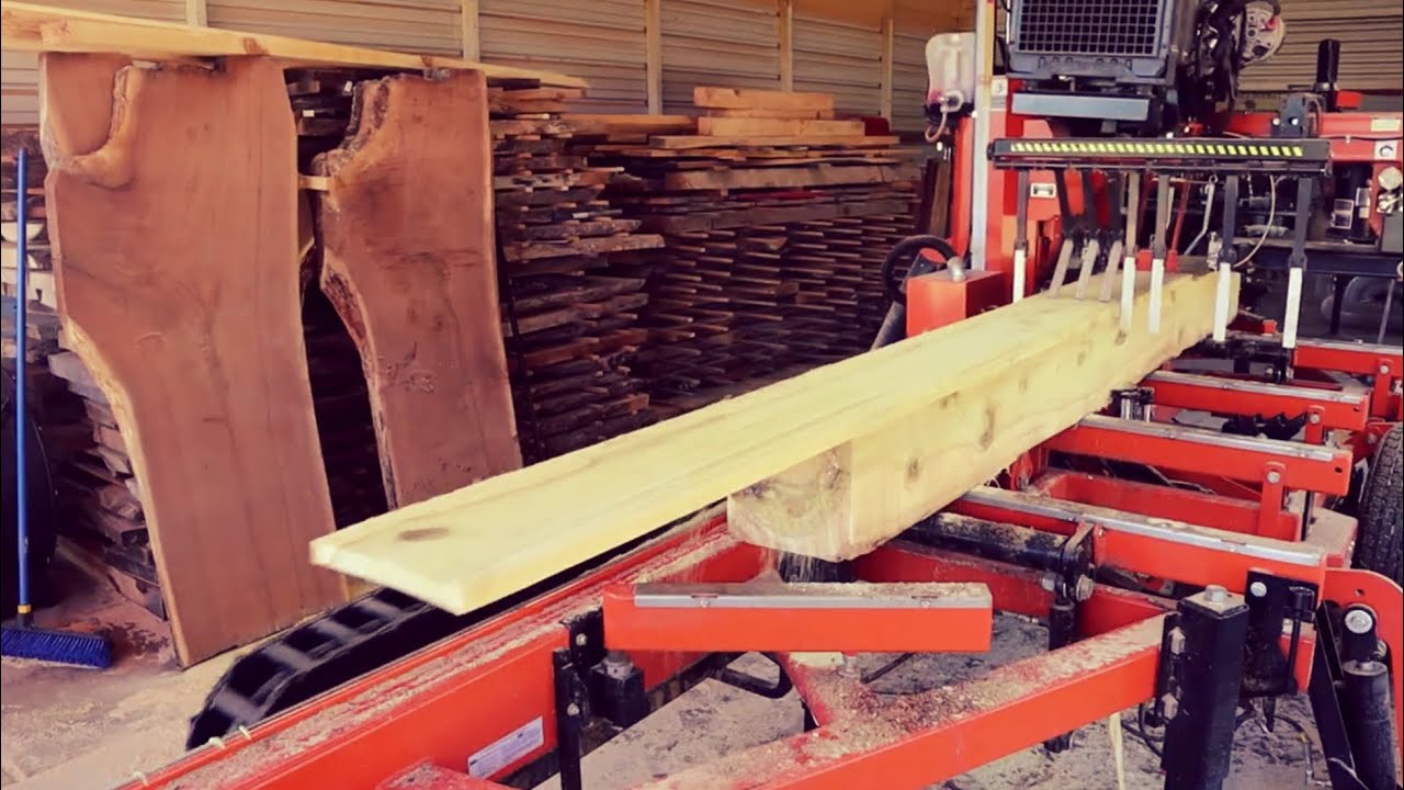 The Laser Beam Sawmill, Joe’s SilverTips Plowing Through Poplar YouTube