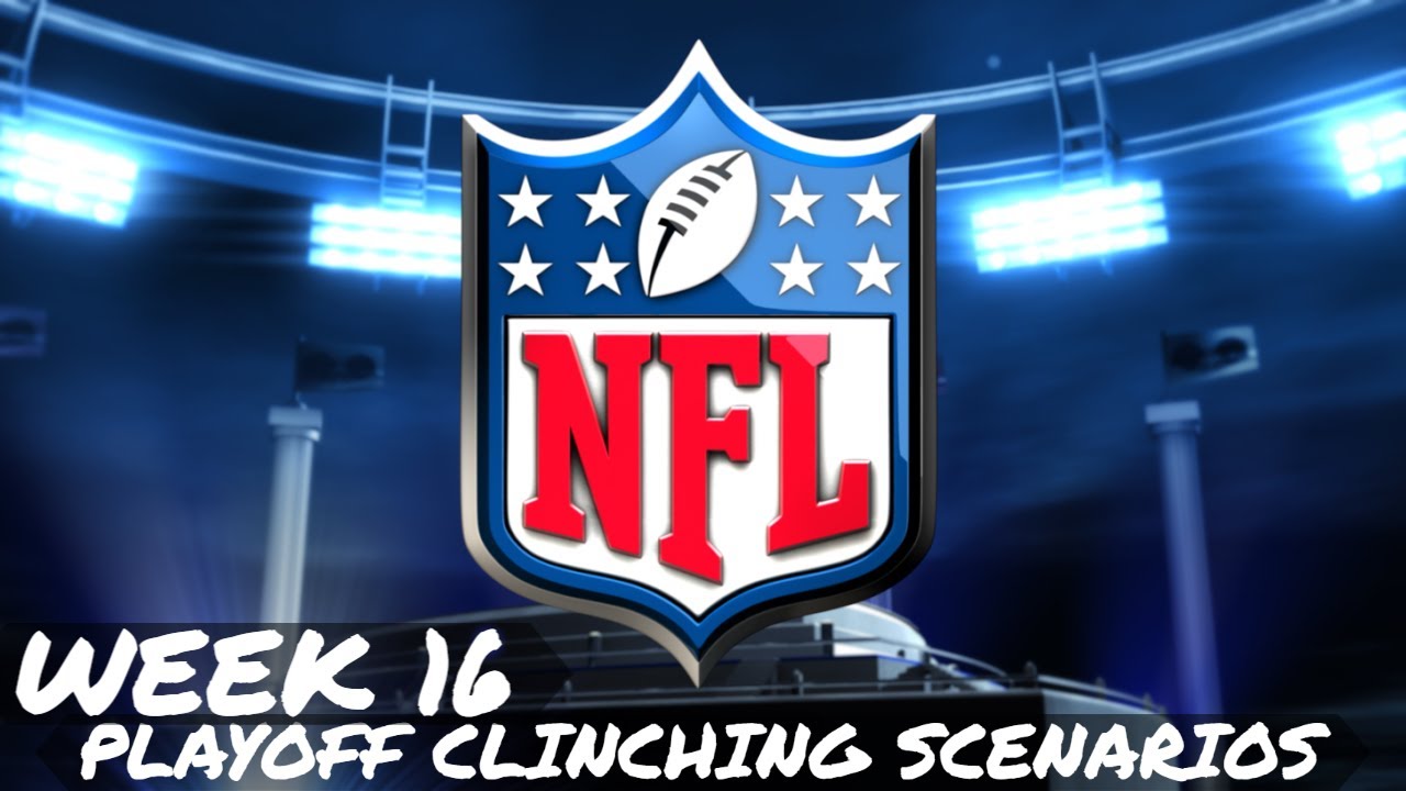 NFL Week 16 Playoff Clinching Scenarios YouTube