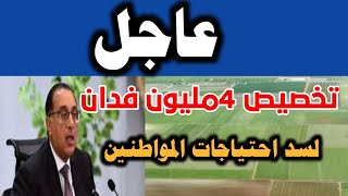 اخبار مصر اليوم| ورئيس الوزراء تخصيص 4مليون فدان لسد احتياجات المواطنين