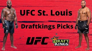 UFC St. Louis Draftkings Picks