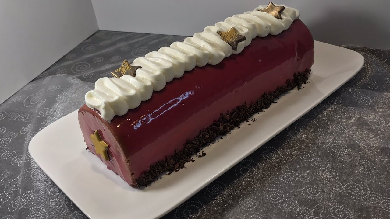 Bûche façon forêt noire