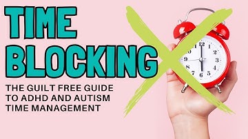 The Neurodivergent Guide to Time Blocking | Bullet Journal ADHD Planning Tips