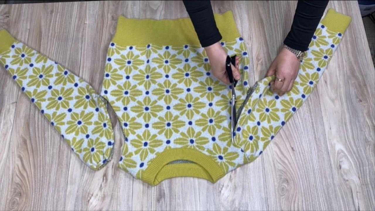 [DIY] Не выбрасывайте свой уставший свитер.