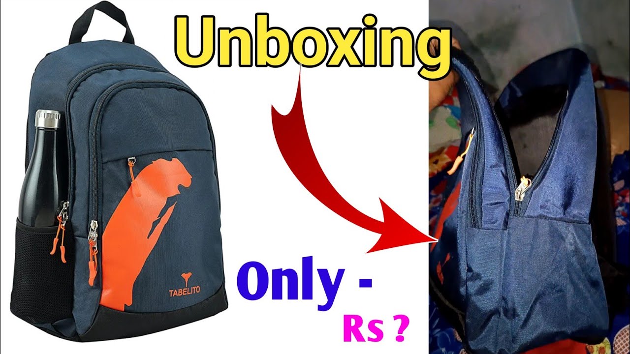 Tabelito Waterproof Laptop Backpack Unboxing Best Budget Backpack