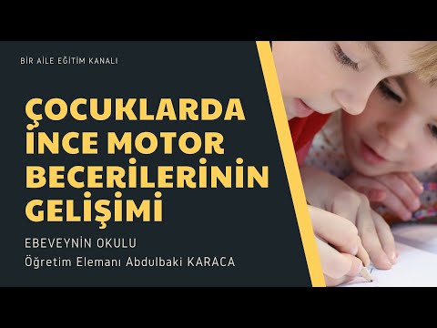 Video: İnce Motor Becerileri Üzerinde Çalışmanın 3 Yolu