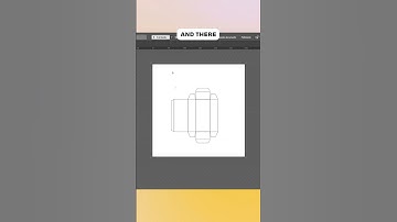 How to create your own BOX DIELINE on #adobeillustrator 📦✨ #branding #packaging #shorts