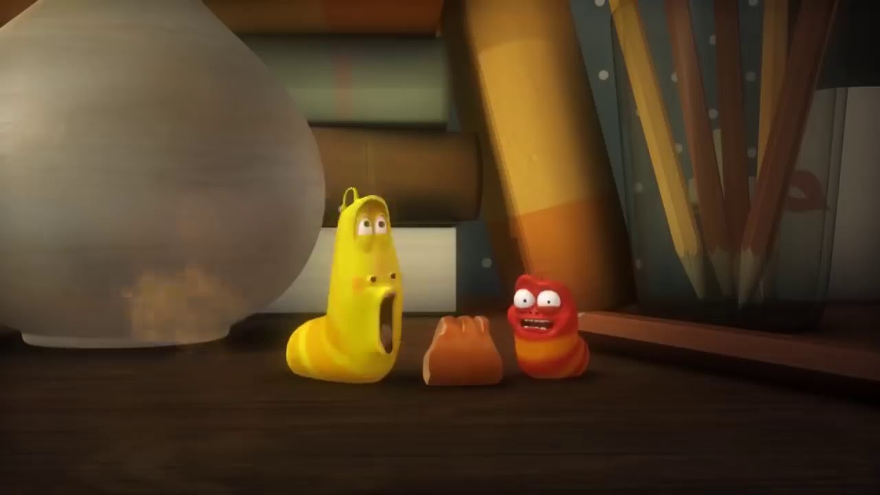 Larva kartun  paling  lucu  untuk anak  anak  YouTube