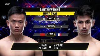 Han Zi Hao vs. Victor Pinto | ONE Championship Full Fight