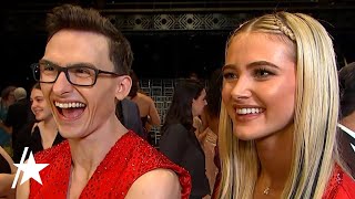 Stephen Nedoroscik's SWEET REACTION To Olympics Teammates' Surprise Video After 'DWTS'