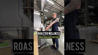 SO MUCH SCOOPING has my arms and shoulders tired. Stretch them out with these 3 movements #roaster