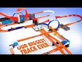 Our biggest hot wheels track ever