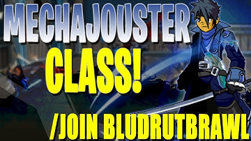 AQW - MechaJouster Class in /JOIN BLUDRUTBRAWL (Gameplay)