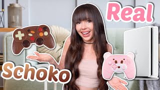 Schoko vs. Real ⚡️ Challenge | ViktoriaSarina