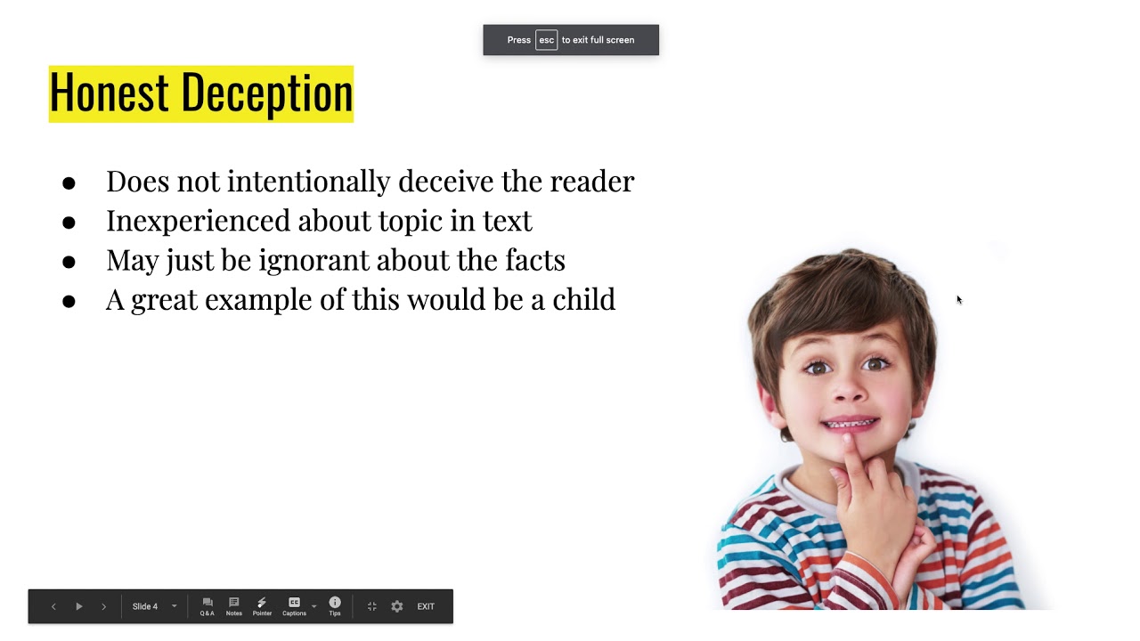 Narrator Reliability YouTube