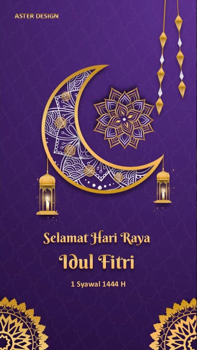 VID03- Video Ucapan Hari Raya Idul Fitri 1444 H - Lebaran 2023 - Eid Mubarak #ucapanlebaran2023