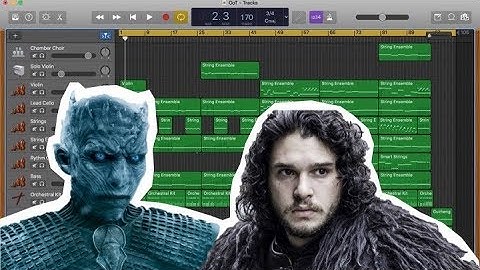 GAME OF THRONES THEME RECREATED IN GARAGEBAND!!