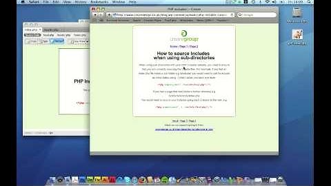 Web Design Tutorial - Basic PHP Includes