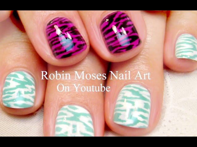 Easy Nail Art DIY Dragonfly Design Tutorial - YouTube