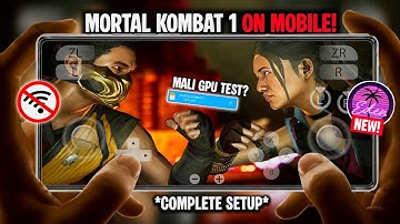 🤯 Mortal Kombat 1 on Android{Offline}| Eden Emulator Android | Best Nintendo Switch Emulator Android