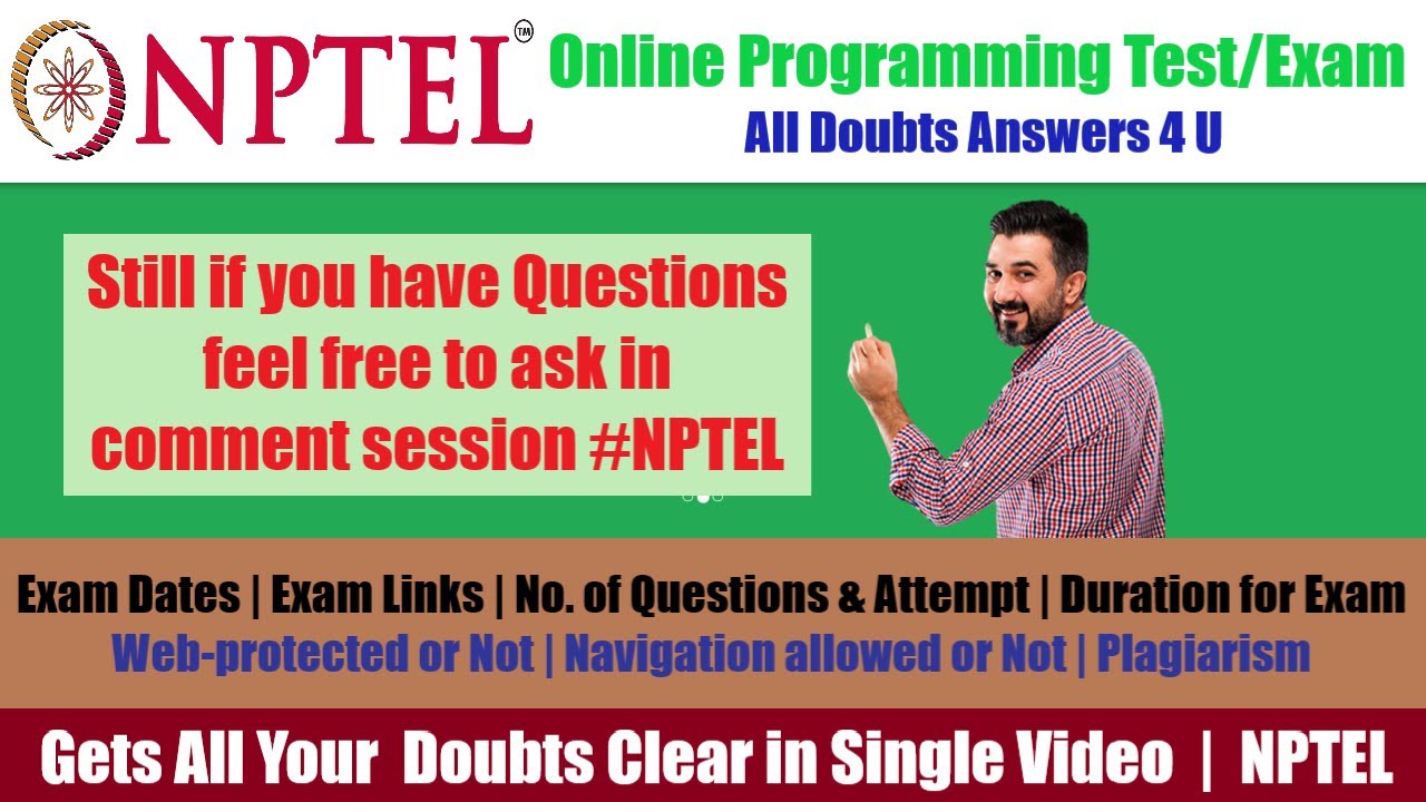 nptel-get-cleared-all-doubts-related-to-nptel-online-programming-test-exam-mandatory-exam-4