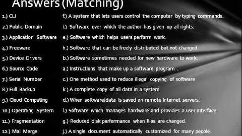 Chapter 3 Quiz Video