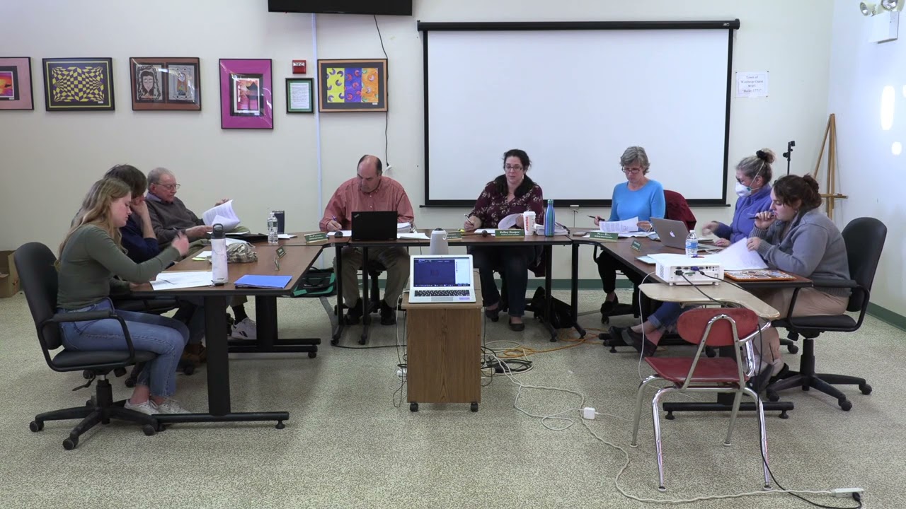 WPS School Committee Meeting April 6 2022 YouTube