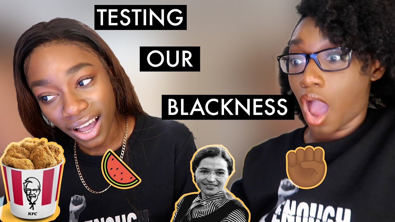 TESTING OUR BLACKNESS *AWKS* | It Takes Two