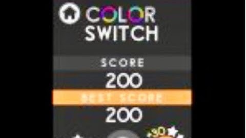 Highest score in Color switch | official | part 2