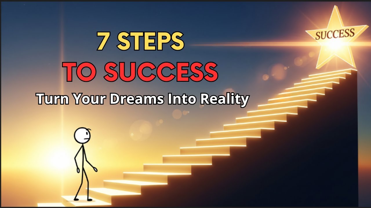 7 STEPS TO TURN YOUR DREAMS INTO REALITY - YouTube