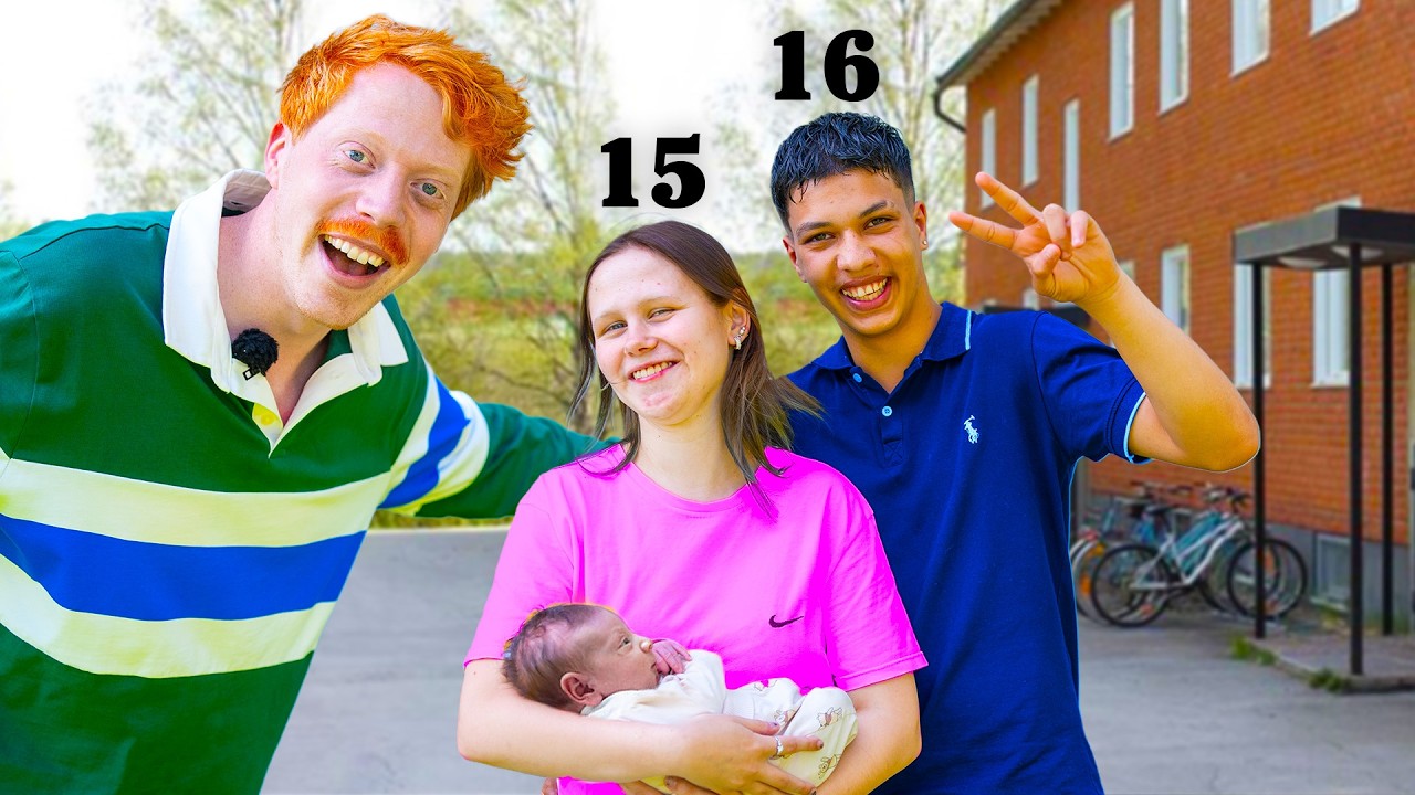 Lever en dag med Sveriges yngsta mamma