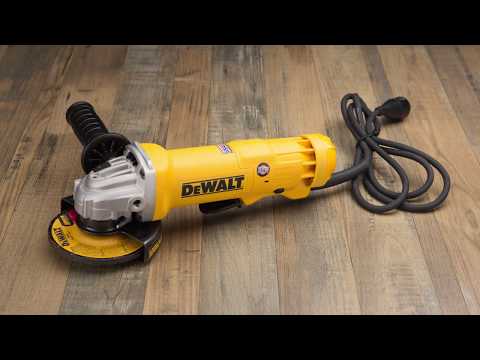 DEWALT 4 1 2 In 11 Amp Paddle Switch Corded Angle Grinder 