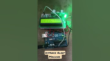 distance measure #project #distance #ultrasonic #sensor #artificialintelligence #arduinoproject