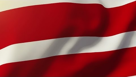 Washington DC Flag Waving In The Wind. Looping Sun Rises Style. Animation Loop Stock Animation