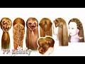 6 Easy Hairstyles::trending hairstyle::simple hairstyles for girls
