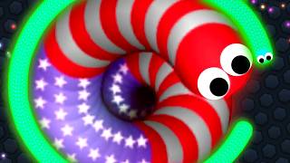 CRAZY IMPOSSIBLE TRAPPING SNAKES! EPIC SLITHERIO GAMEPLAY | Slither.io screenshot 2