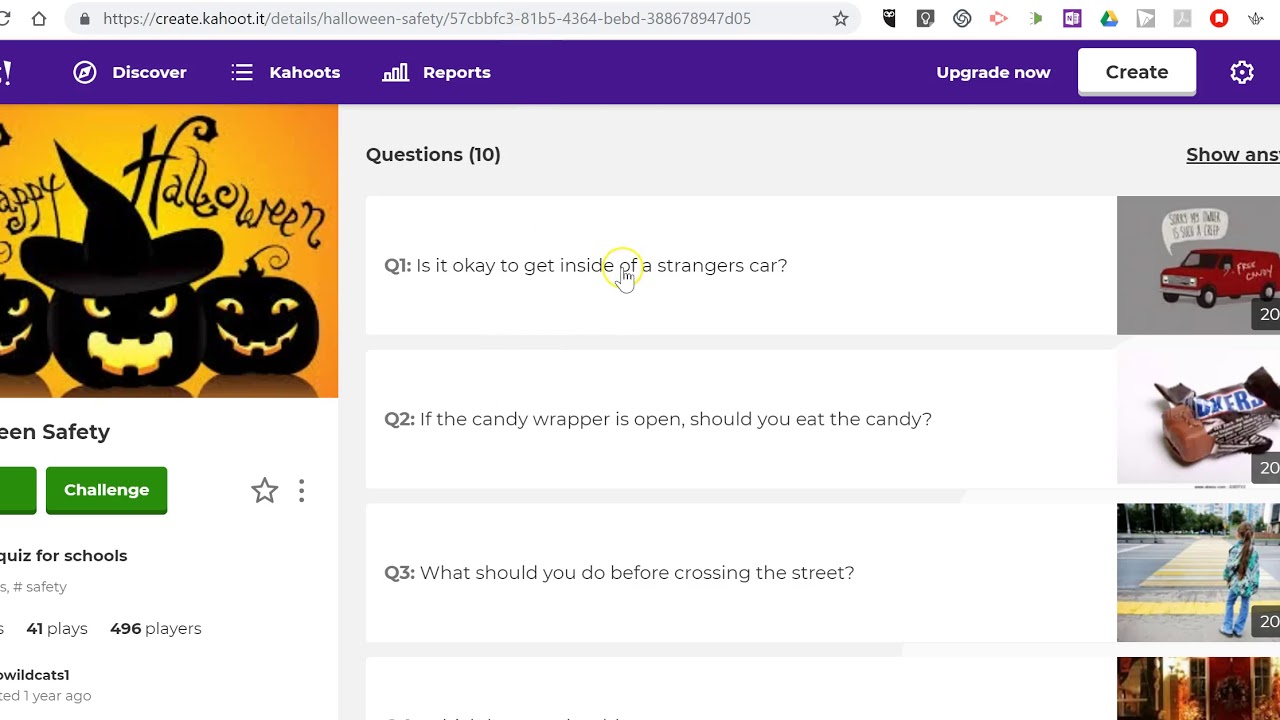 How to Find and Modify Halloween Games in Kahoot - YouTube