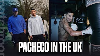 Diego Pacheco Visits Matchroom HQ & Goes Through London Media Workout