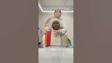 I flew to Korea JUST to get my colour analysis done🇰🇷 #personalcolour #colouranalysis #southkorea