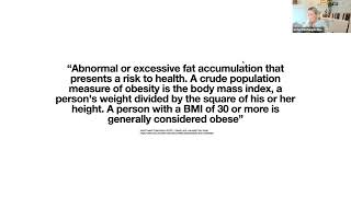 Classic Definition of Obesity w/ Sofia Cienfuegos, Ph.D.