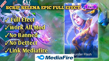 #Scrip Selena Epic(Thunder Flash full effect)No banned 2021