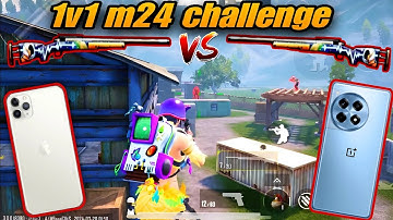 1v1 M24 | RANDOM PLAYER CHALLENGE ON ME 😈 BGMI FASTEST 4 FINGER PLAYER 🔥@Gaming_nikola #bgmi #pubg