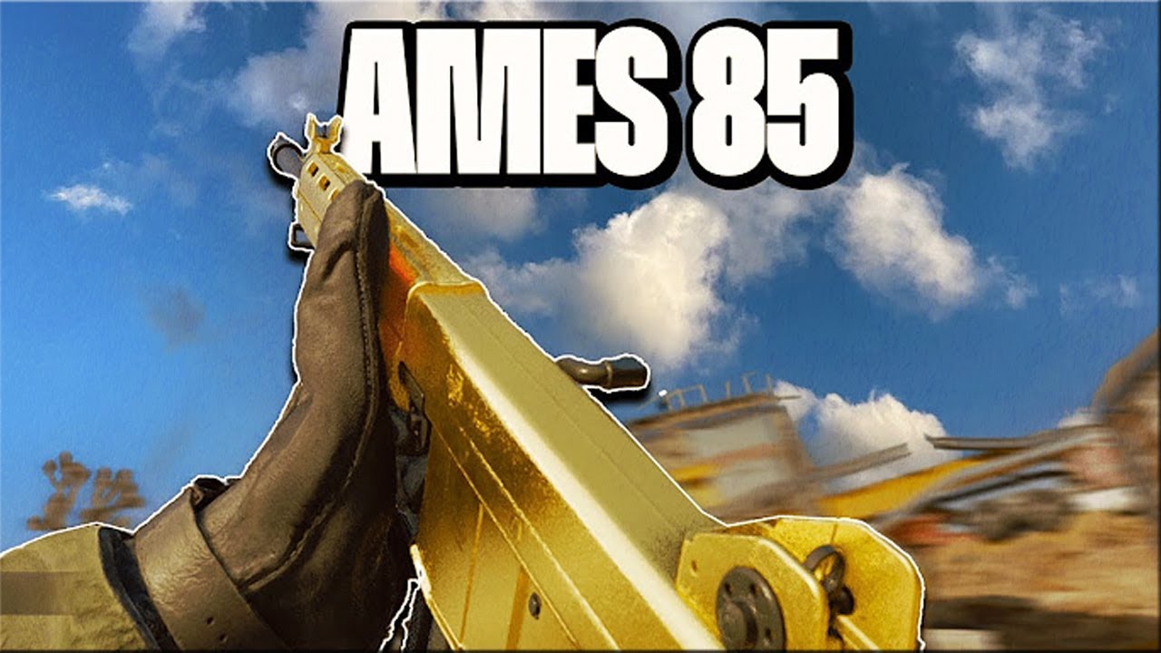 I Unlocked Gold Camo For the AMES 85